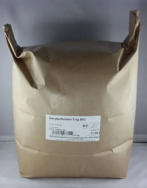 Gerstenflocken 5 kg BIO