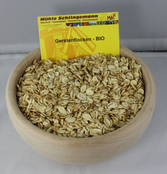 Gerstenflocken 25 kg - BIO