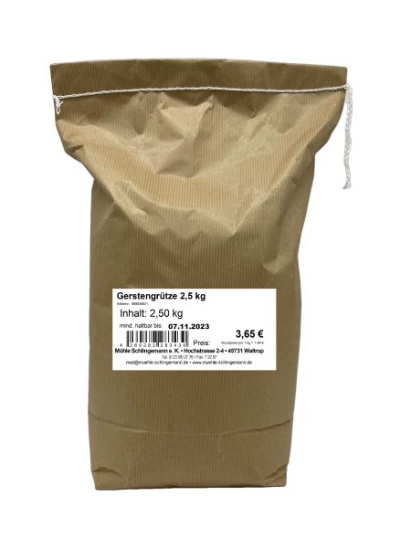 Gerstengrütze 2,5 kg