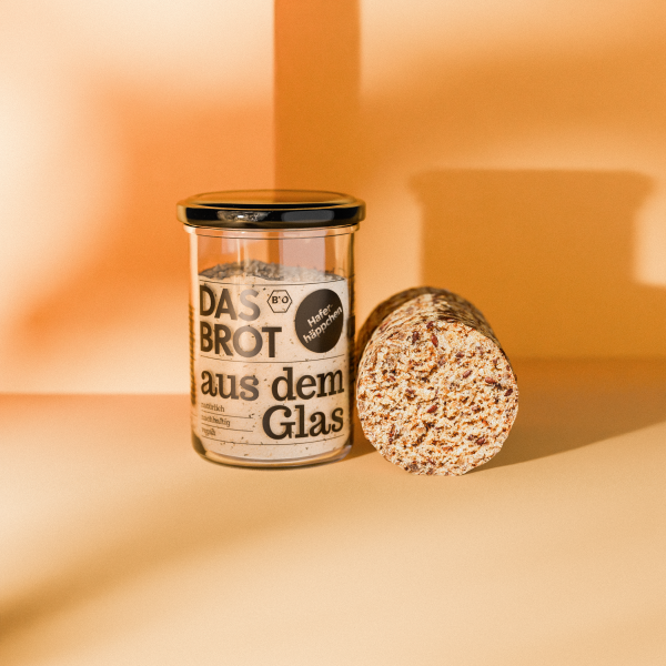 Bio-Haferhäppchen - Das Brot aus dem Glas