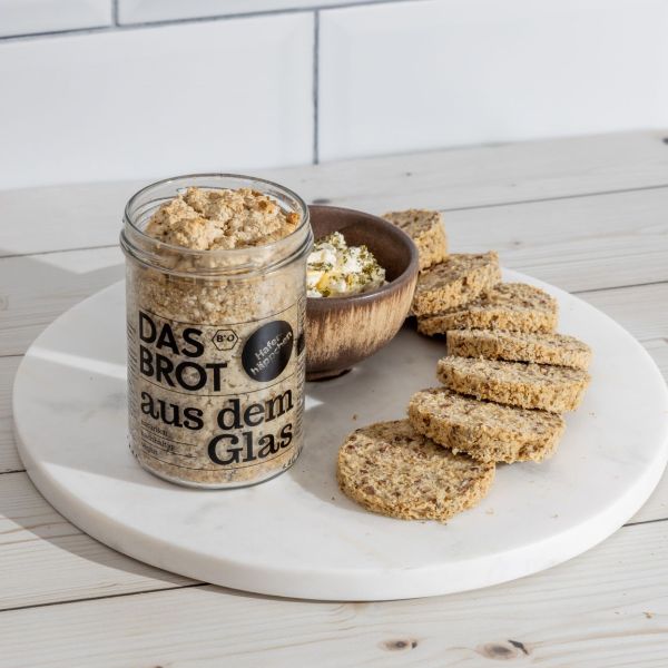 Bio-Haferhäppchen - Das Brot aus dem Glas