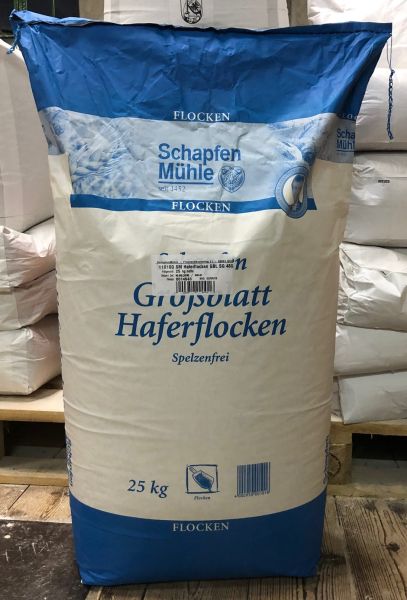 Haferflocken Schale grob