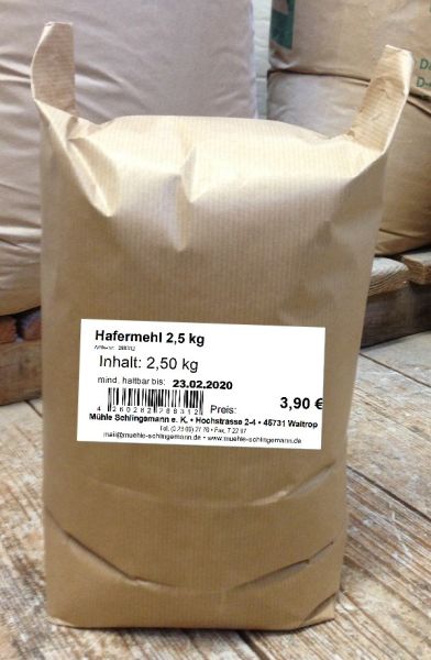 Hafermehl 2,5 kg