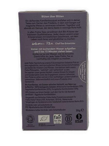 Pukka Drei Kamille 30 g