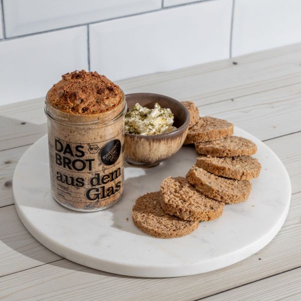 BIO-Kastanien im Hanfglück - Das Brot aus dem Glas