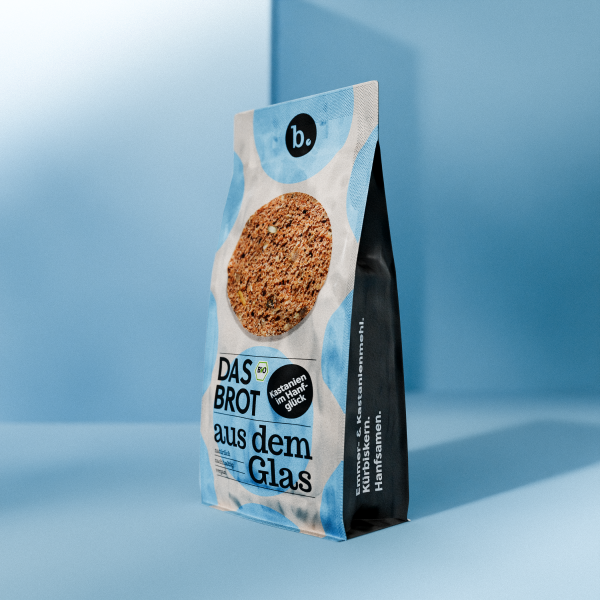 BIO-Kastanien im Hanfglück - Nachfüllpaket - Das Brot aus dem Glas -