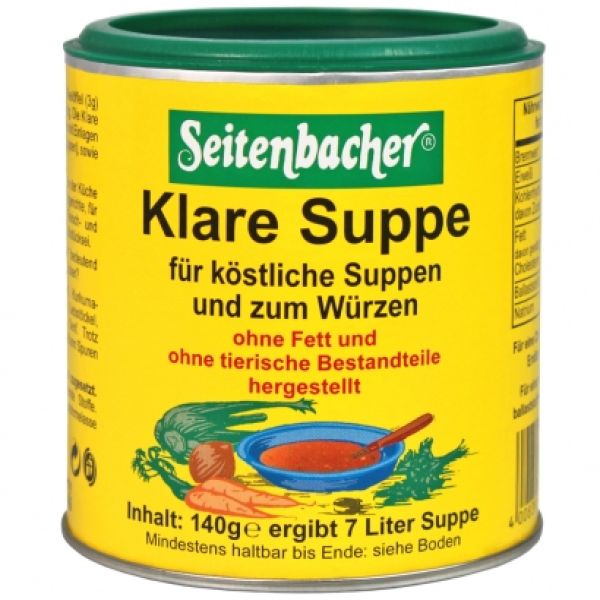 Klare Suppe 140g vegetarisch