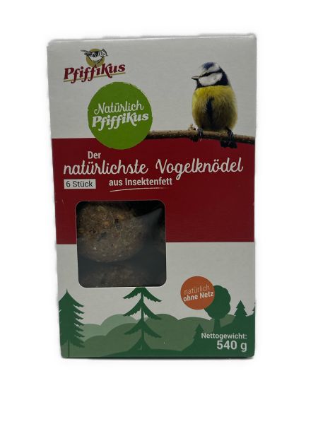 Insektenfettknödel 6er FS Natürlich Pfiffikus