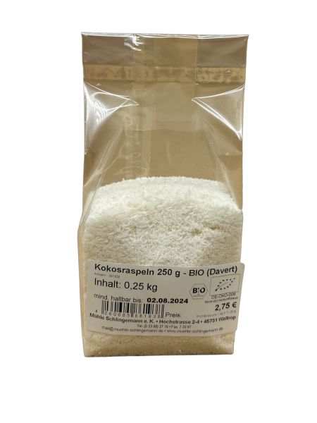 Kokosraspeln 250 g - BIO (Davert)