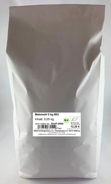 Maismehl 5 kg BIO