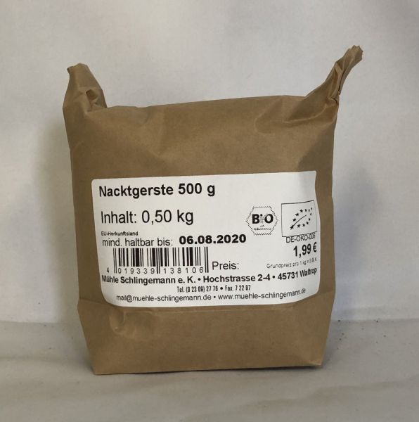 Nacktgerste - BIO 500g