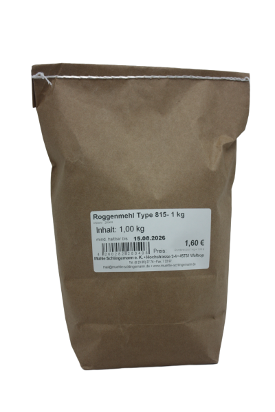 Roggenmehl Type 815