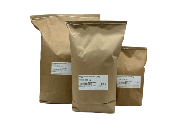 Roggenvollkornmehl 5 kg