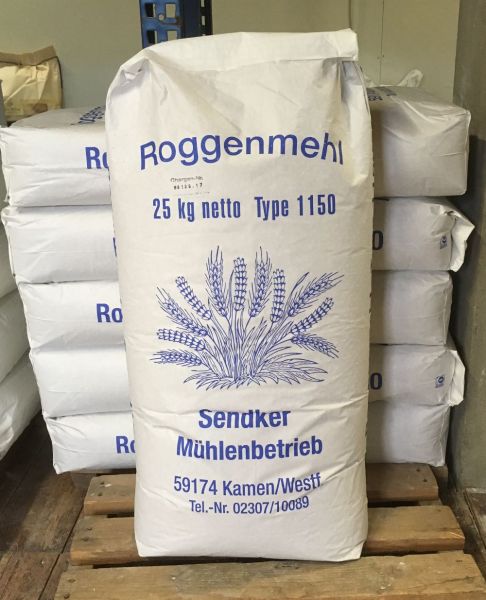Roggenmehl Type 1150 25 kg