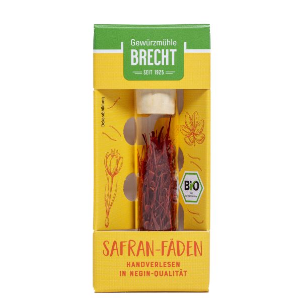 Safran-Fäden 0,5 g Glasröhrchen