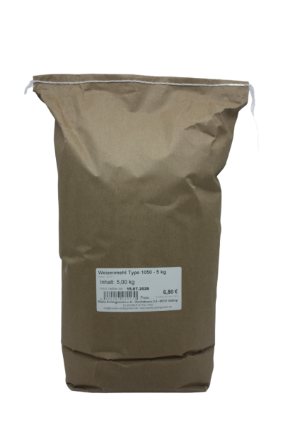 Weizenmehl Type 1050 - 5 kg