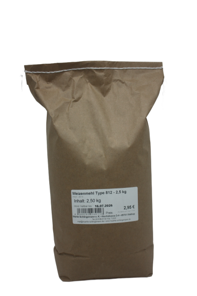 Weizenmehl Type 812 - 2,5 kg
