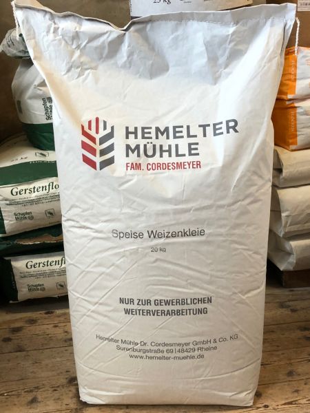 Weizenkleie für Speisezwecke 20 kg