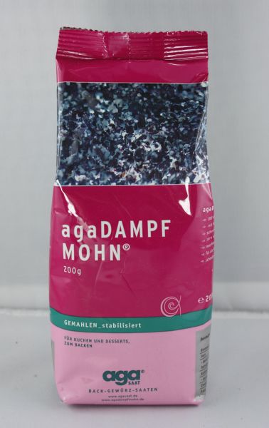 Dampfmohn, gemahlener Blaumohn 200g