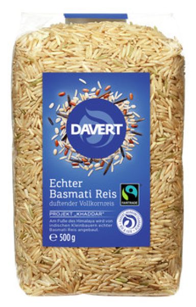 Echter Basmati-Reis, Vollkorn 1kg