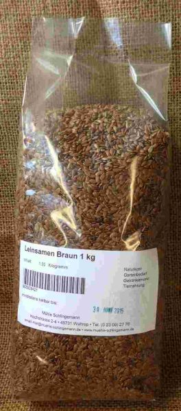 Leinsamen braun 1 kg