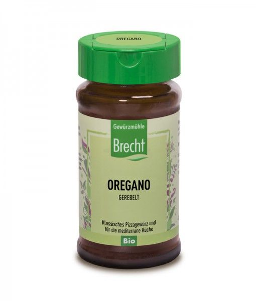 Oregano gerebelt 10g  Glas BIO