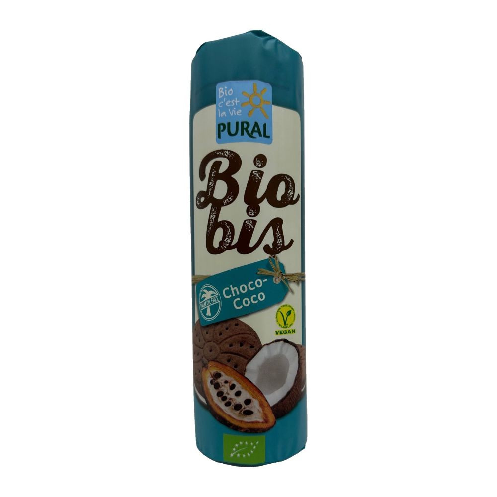 Biobis Weizen-Kakao Doppelkes mit Kokosfüllung 300 g