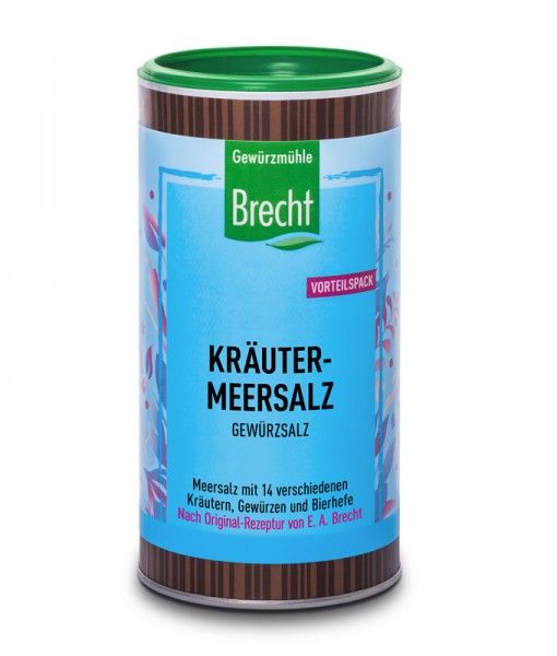 Kräuter-Meersalz 500g  Nachfülldose