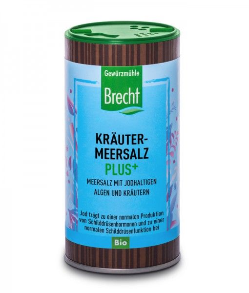 Kräuter-Meersalz +plus 200g  Streuer BIO