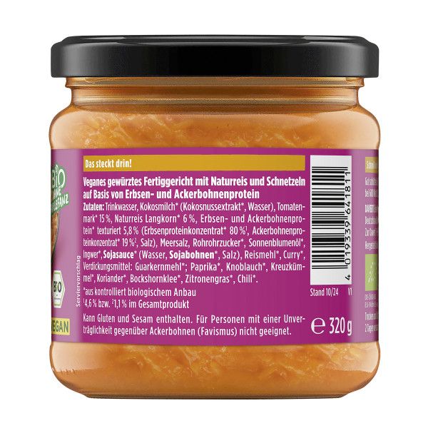 Veggie Better Chicken mit Reis 320 g