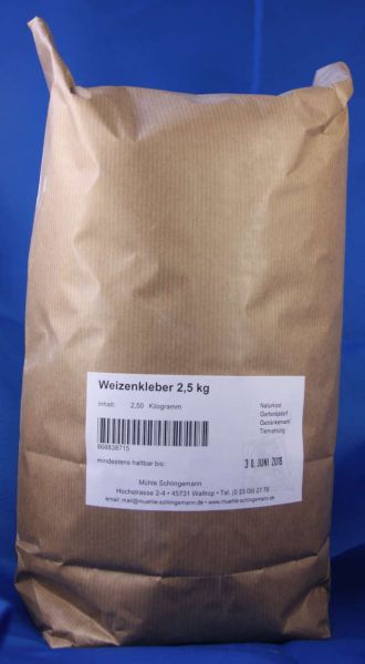 Weizenkleber (Gluten) - 2,5 kg