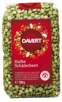 Halbe Grüne Schälerbsen 500g BIO