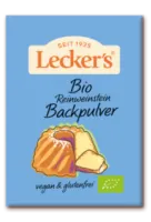 Backpulver mit Reinweinstein 4 x 21 g (Lecker's)