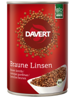 Braune Linsen 400 g Dose