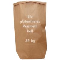 Reismehl, hell 25 kg glutenfrei BIO