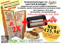 Kreißl's Brotbackmischung je 2 + Brotbackform