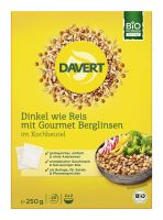 Dinkel wie Reis mit Gourmet Berglinsen 250 g BIO